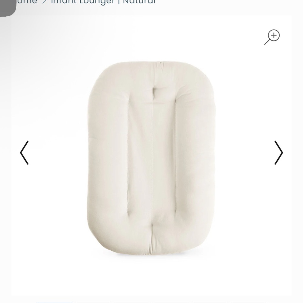 Snuggle me Infant Lounger | Natural